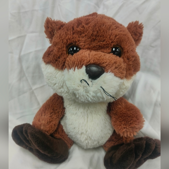 Aurora Stuffed Animal Taddle Toes Trickster Fox 10 Inch Brown Plush Kids Toy Gif - Picture 5 of 5